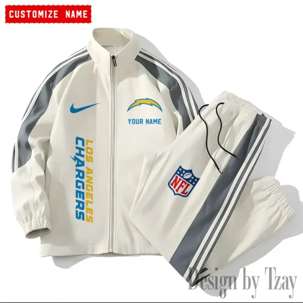 Los Angeles Chargers NFL 2 Piece Casual Athletic Jogging Warm Up S9VSS2PS409