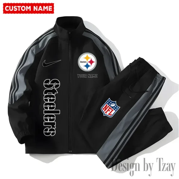 Pittsburgh Steelers NFL 2 Piece Casual Athletic Jogging Warm Up S9VSS2PS418