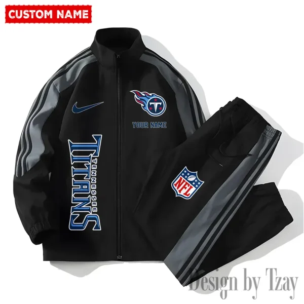 Tennessee Titans NFL 2 Piece Casual Athletic Jogging Warm Up S9VSS2PS420 - Image 3