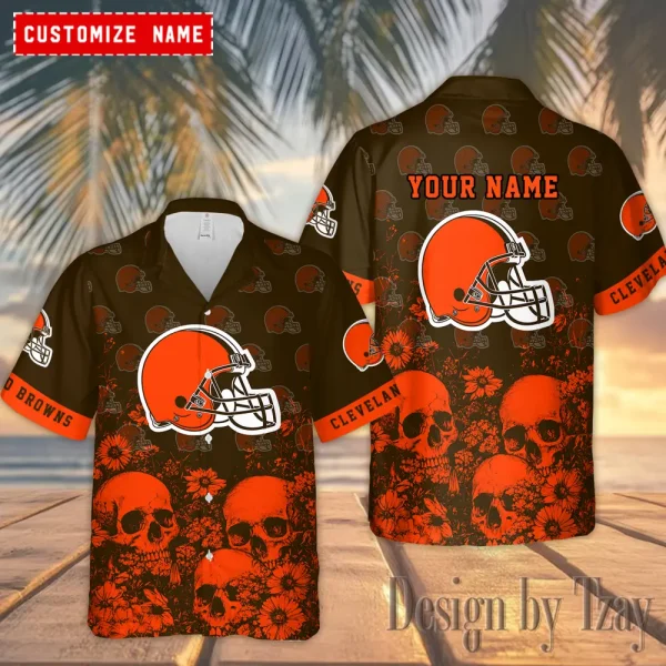 Cleveland Browns Hawaii Shirt New Gift For Summer 2025 AZHWS891