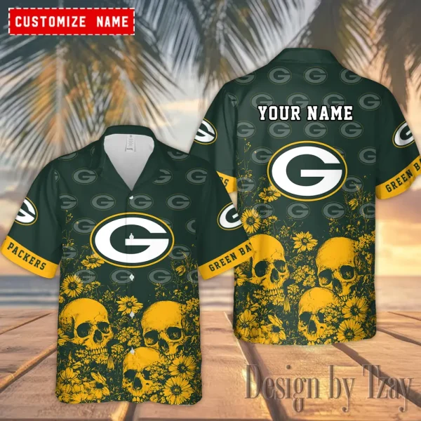 Green Bay Packers Hawaii Shirt New Gift For Summer 2025 AZHWS895