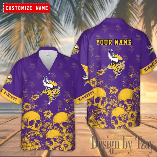 Minnesota Vikings Hawaii Shirt New Gift For Summer 2025 AZHWS904