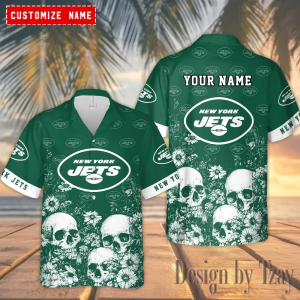 New York Jets Hawaii Shirt New Gift For Summer 2025 AZHWS908