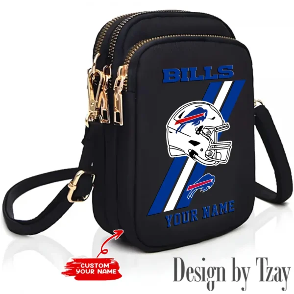 Buffalo Bills New Style 2025 Ladies Crossbody Bag With Adjustable Strap S9CBB394