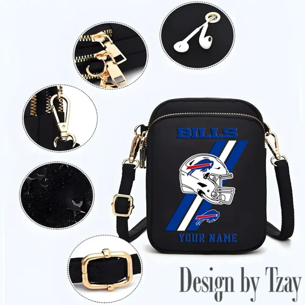 Buffalo Bills New Style 2025 Ladies Crossbody Bag With Adjustable Strap S9CBB394 - Image 2