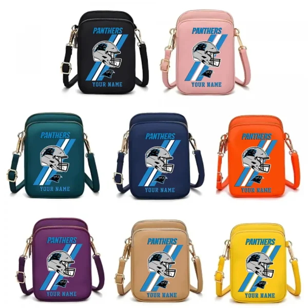 Carolina Panthers New Style 2025 Ladies Crossbody Bag With Adjustable Strap S9CBB395 - Image 2