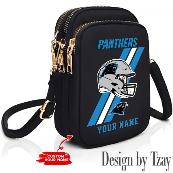 Carolina Panthers New Style 2025 Ladies Crossbody Bag With Adjustable Strap S9CBB395