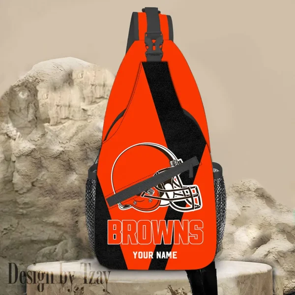 Cleveland Browns Personalized Sling Bag Gifts For Fans Trending 2025 AZSLINGBAG128