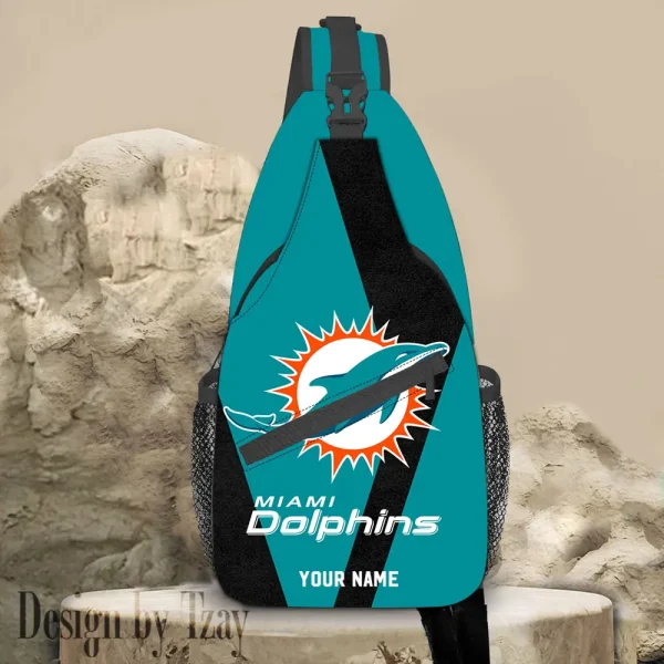 Miami Dolphins Personalized Sling Bag Gifts For Fans Trending 2025 AZSLINGBAG140