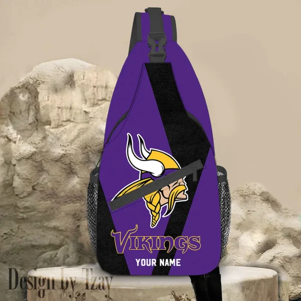 Minnesota Vikings Personalized Sling Bag Gifts For Fans Trending 2025 AZSLINGBAG141