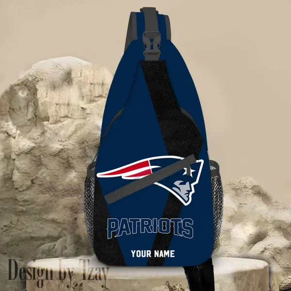 New England Patriots Personalized Sling Bag Gifts For Fans Trending 2025 AZSLINGBAG142