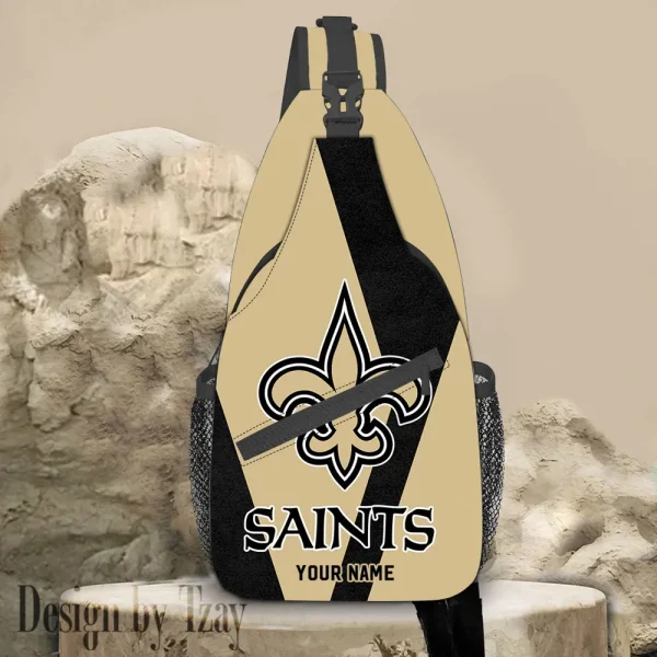 New Orleans Saints Personalized Sling Bag Gifts For Fans Trending 2025 AZSLINGBAG143