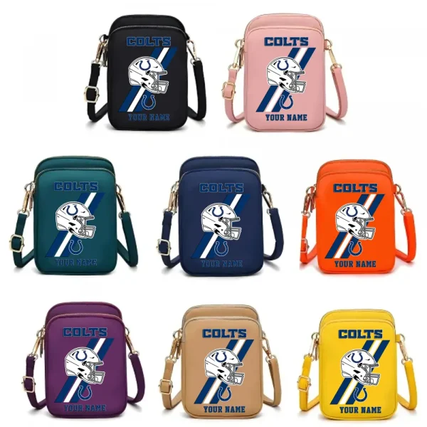 Indianapolis Colts New Style 2025 Ladies Crossbody Bag With Adjustable Strap S9CBB404 - Image 2