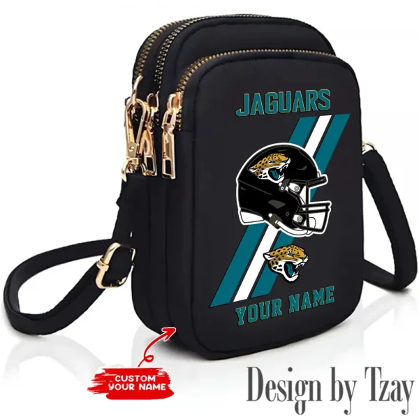 Jacksonville Jaguars New Style 2025 Ladies Crossbody Bag With Adjustable Strap S9CBB405