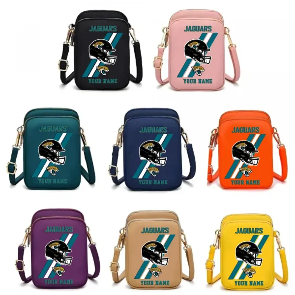 Jacksonville Jaguars New Style 2025 Ladies Crossbody Bag With Adjustable Strap S9CBB405 - Image 3