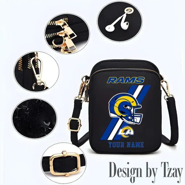 Los Angeles Rams New Style 2025 Ladies Crossbody Bag With Adjustable Strap S9CBB406 - Image 2