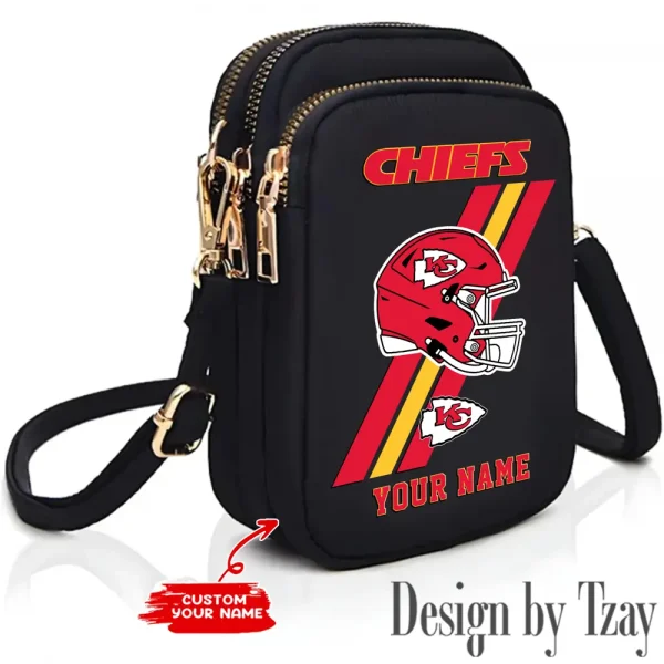 Kansas City Chiefs New Style 2025 Ladies Crossbody Bag With Adjustable Strap S9CBB407