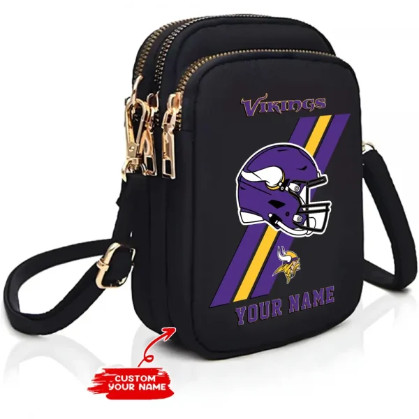 Minnesota Vikings New Style 2025 Ladies Crossbody Bag With Adjustable Strap S9CBB409
