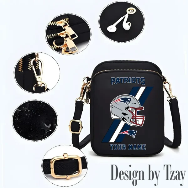 New England Patriots New Style 2025 Ladies Crossbody Bag With Adjustable Strap S9CBB415 - Image 2