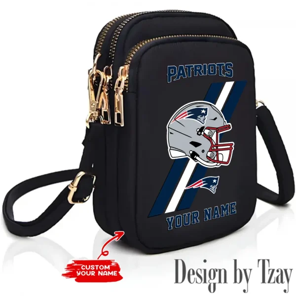 New England Patriots New Style 2025 Ladies Crossbody Bag With Adjustable Strap S9CBB415