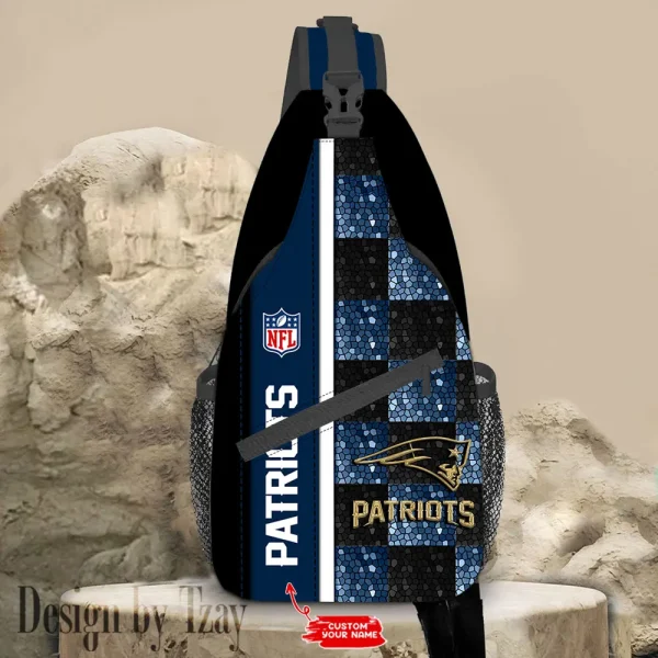 New England Patriots Personalized Sling Bag Gifts For Fans Trending 2025 AZSLINGBAG166