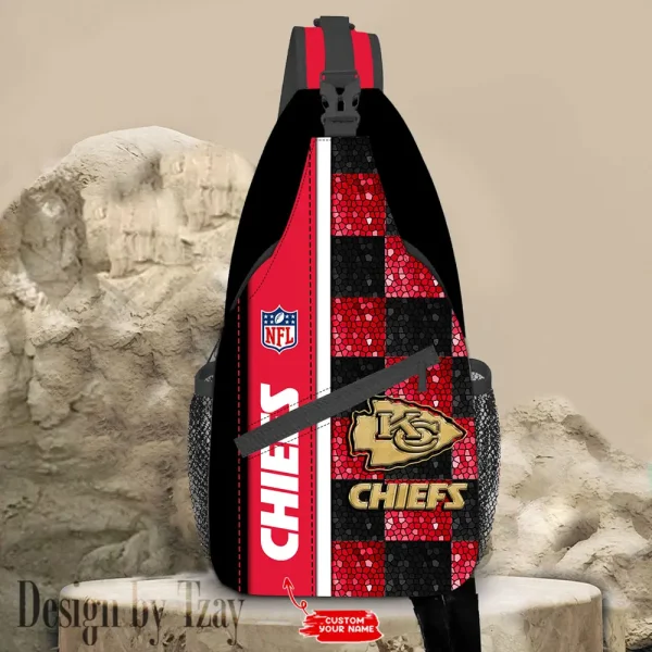 Kansas City Chiefs Personalized Sling Bag Gifts For Fans Trending 2025 AZSLINGBAG172