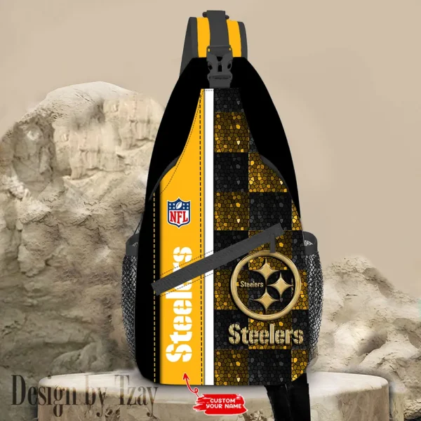 Pittsburgh Steelers Personalized Sling Bag Gifts For Fans Trending 2025 AZSLINGBAG180