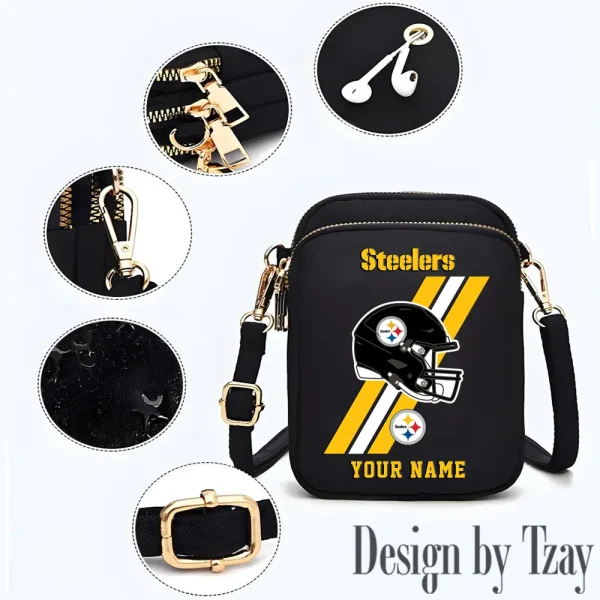 Pittsburgh Steelers New Style 2025 Ladies Crossbody Bag With Adjustable Strap S9CBB418 - Image 2