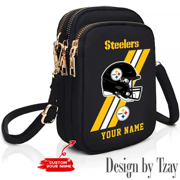 Pittsburgh Steelers New Style 2025 Ladies Crossbody Bag With Adjustable Strap S9CBB418