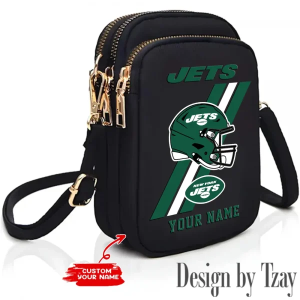 New York Jets New Style 2025 Ladies Crossbody Bag With Adjustable Strap S9CBB420