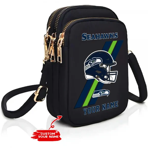 Seattle Seahawks New Style 2025 Ladies Crossbody Bag With Adjustable Strap S9CBB421
