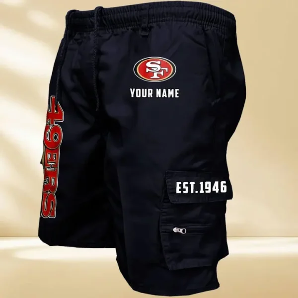 San Francisco 49ers GZK-09-Men's Casual Shorts