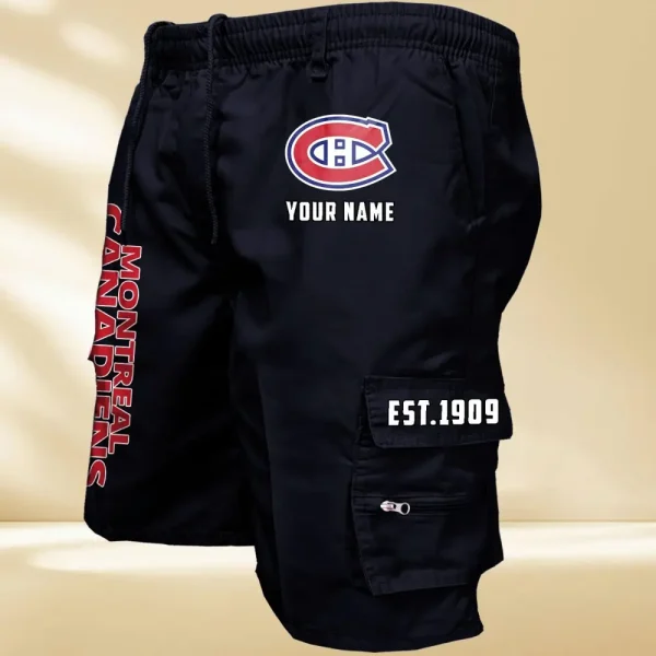 Montreal Canadiens GZK-09-Men's Casual Shorts