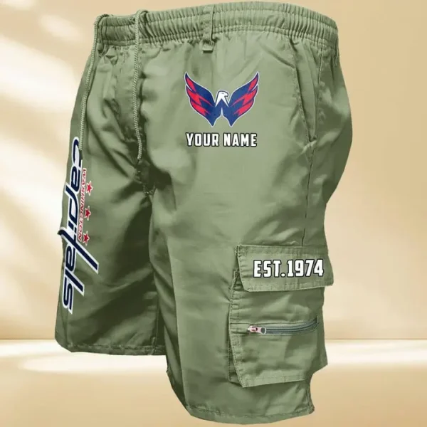 Washington Capitals GZK-09-Men's Casual Shorts - Image 2