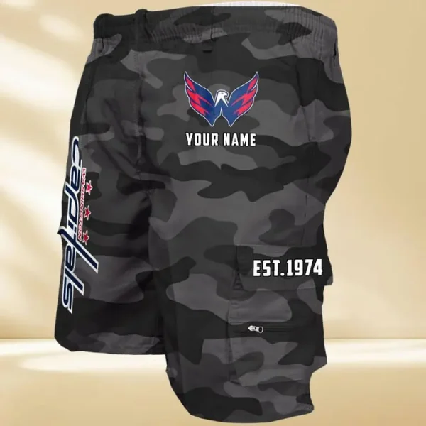 Washington Capitals GZK-09-Men's Casual Shorts - Image 4