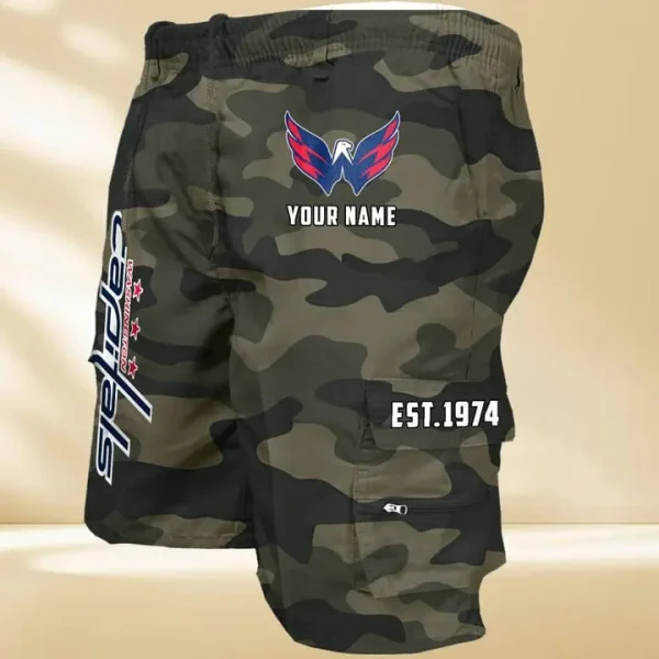 Washington Capitals GZK-09-Men's Casual Shorts - Image 5