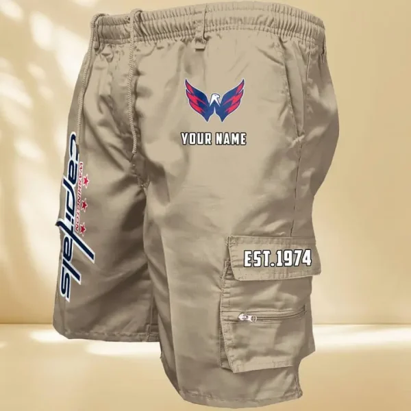 Washington Capitals GZK-09-Men's Casual Shorts - Image 7