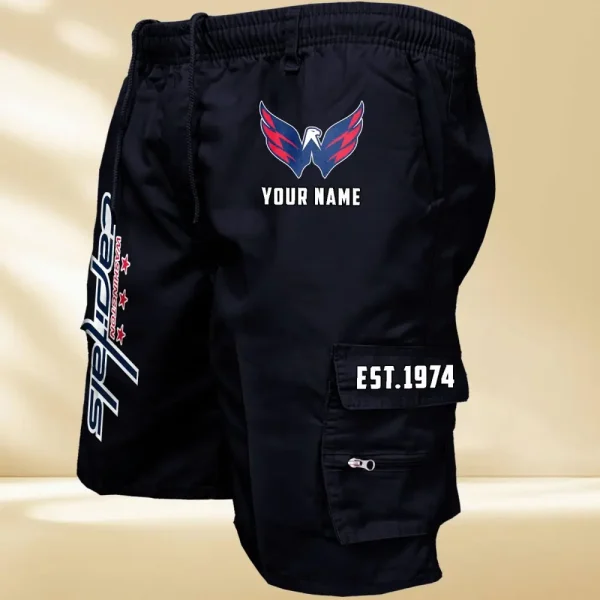 Washington Capitals GZK-09-Men's Casual Shorts