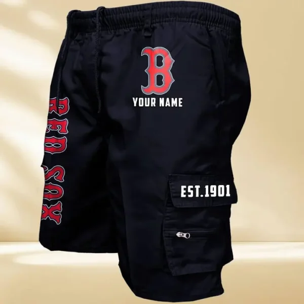 Boston Red Sox GZK-09-Men's Casual Shorts