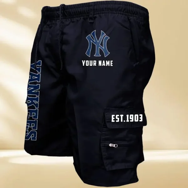 New York Yankees GZK-09-Men's Casual Shorts
