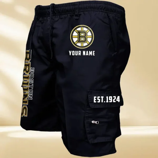 Boston Bruins GZK-09-Men's Casual Shorts