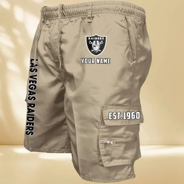 Las Vegas Raiders GZK-09-Men's Casual Shorts - Image 6