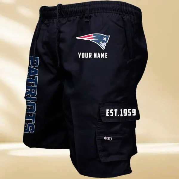 New England Patriots GZK-09-Men's Casual Shorts