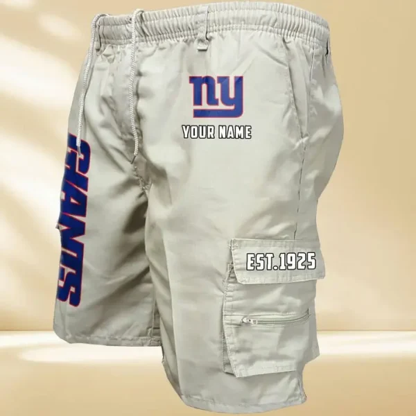New York Giants GZK-09-Men's Casual Shorts - Image 5