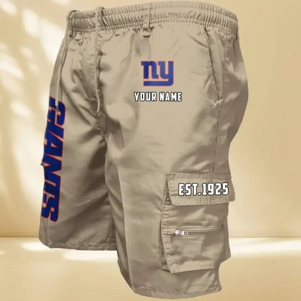 New York Giants GZK-09-Men's Casual Shorts - Image 6
