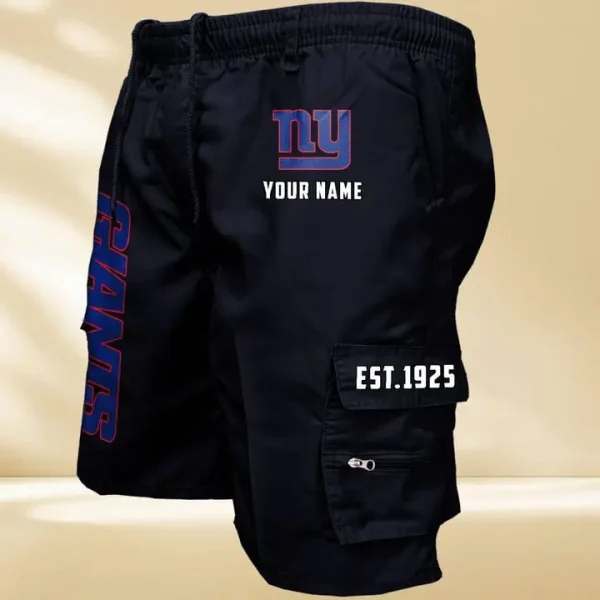 New York Giants GZK-09-Men's Casual Shorts