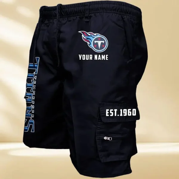 Tennessee Titans GZK-09-Men's Casual Shorts