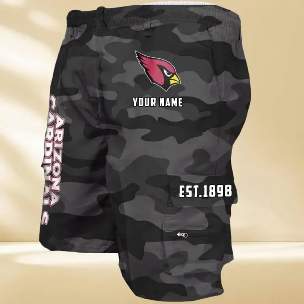 Arizona Cardinals GZK-09-Men's Casual Shorts - Image 7