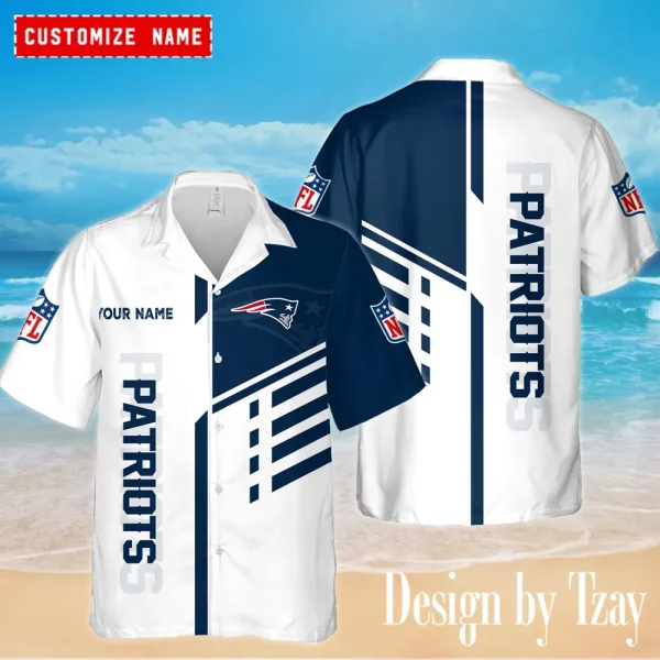 New England Patriots Hawaii Shirt New Gift For Summer 2025 AZHWS937