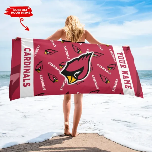 Arizona Cardinals NFL Beach Towels New 2025 AZBTOWEL387 - Image 2